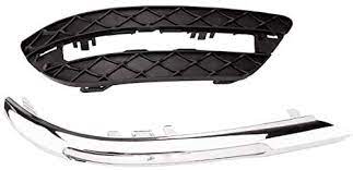 W204 FOG GRILLE STANDARD FL WITH CHROME L OR R NEW