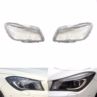 W117 CLA HEAD LIGHT LENS LEFT OR RIGHT NEW