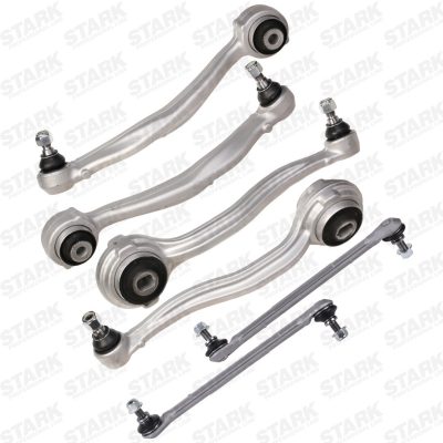 W204 CONTROL ARMS AND STABILIZER LINKS KIT NEW L+R