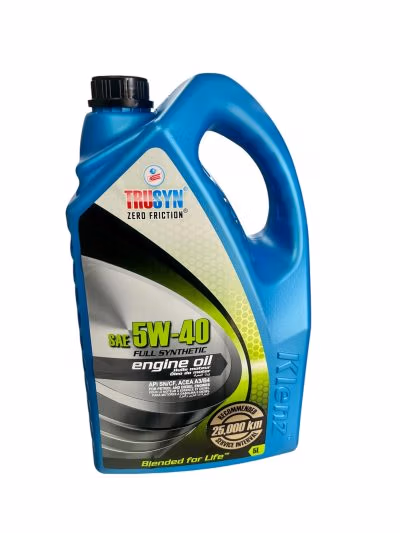5W40 ENGINE OIL BLUE NEW 5L